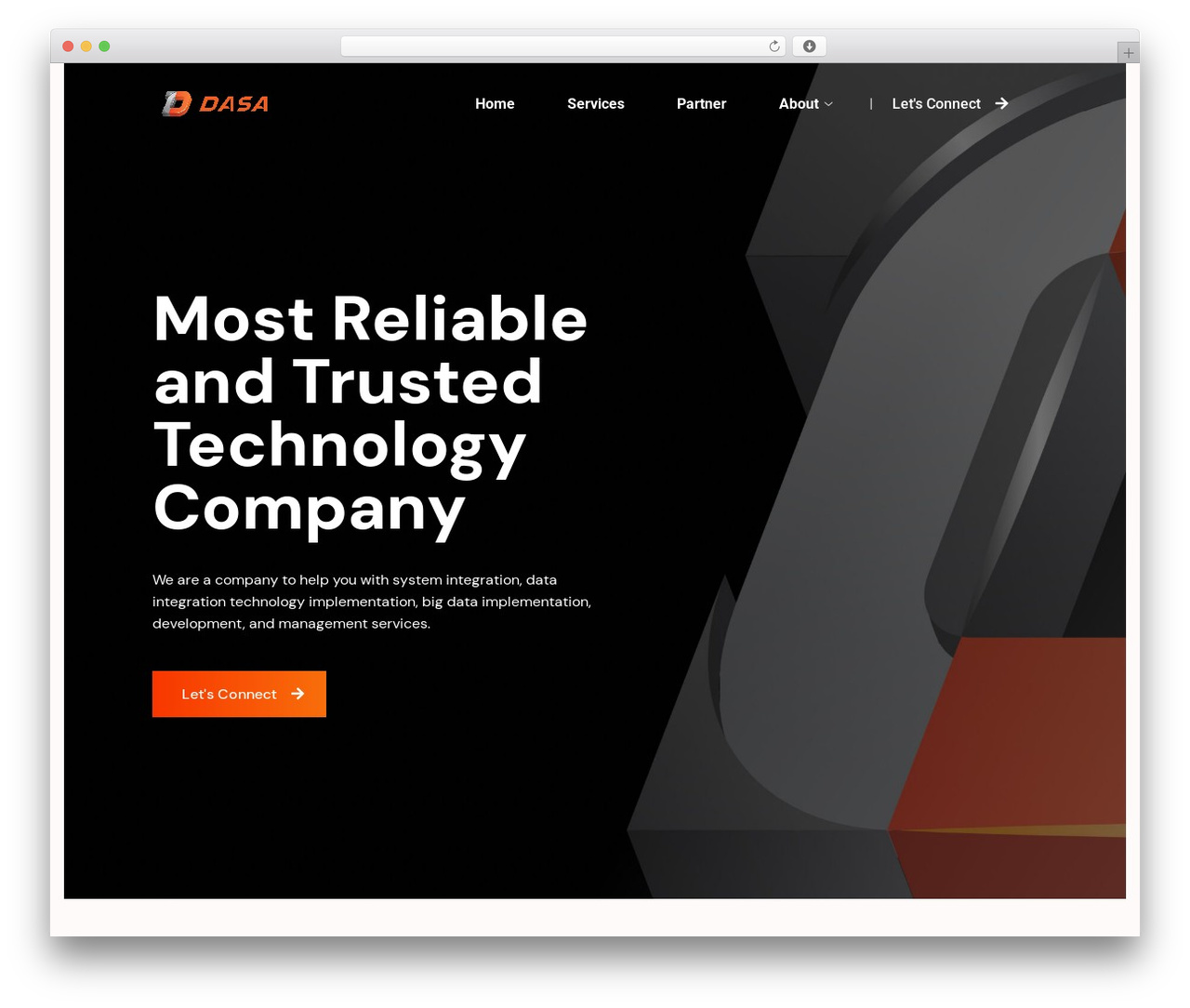 Waretech theme WordPress - daas.co.id