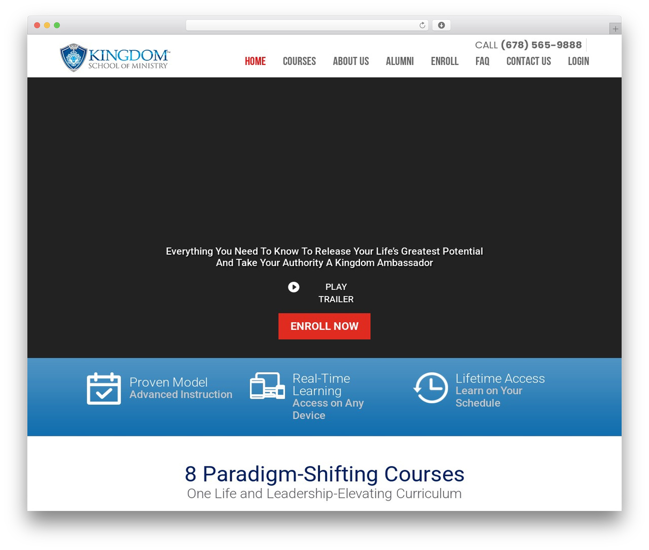 WordPress theme Membership - kingdomuonline.com