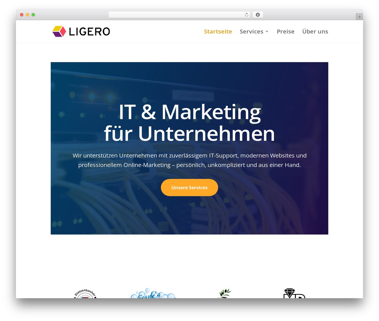 WordPress theme Divi - ligero-it.de WordPress theme Divi - ligero-it.de