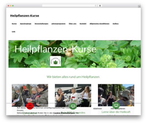 Legally saas dsgvo plugin WordPress plugin - heilpflanzen-kurse.ch
