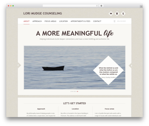 WordPress theme Tilability - lorimudgecounseling.net