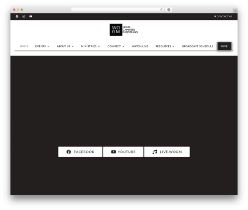 Beacon Theme theme WordPress - wogm.com