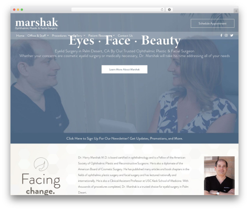 Osiris WordPress theme - drmarshak.com