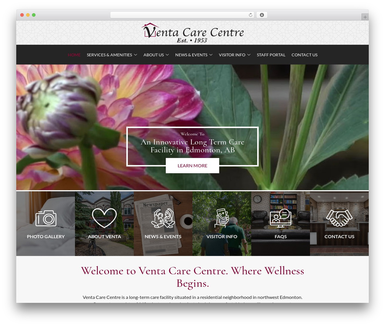 Reach Local premium WordPress theme - ventacarecentre.com