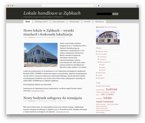 simpleX theme WordPress - lokale-zabki.pl