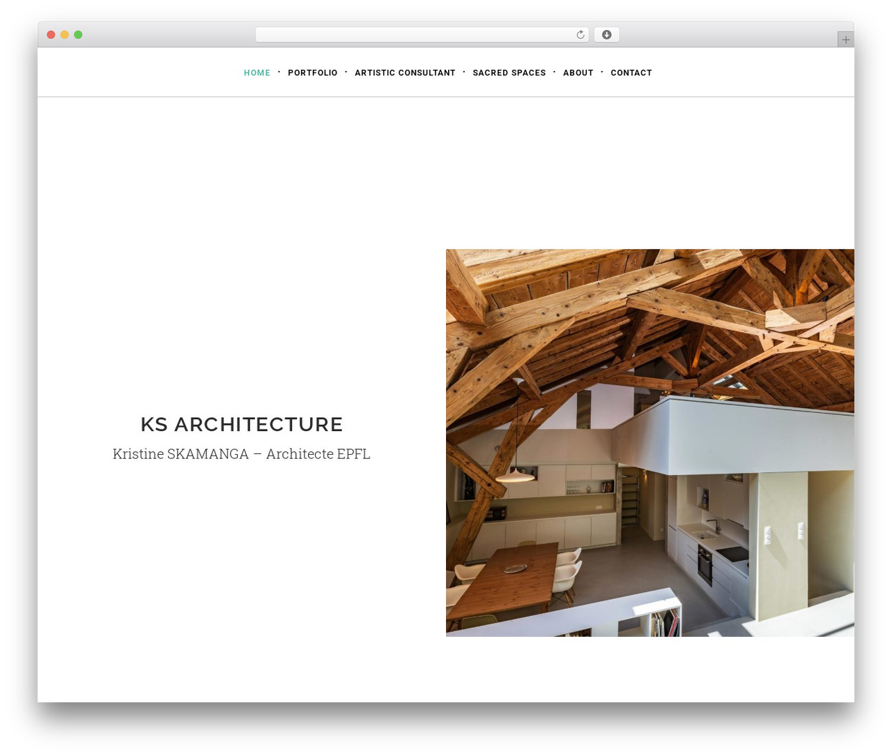 WordPress theme HyperX - ks-architecture.ch