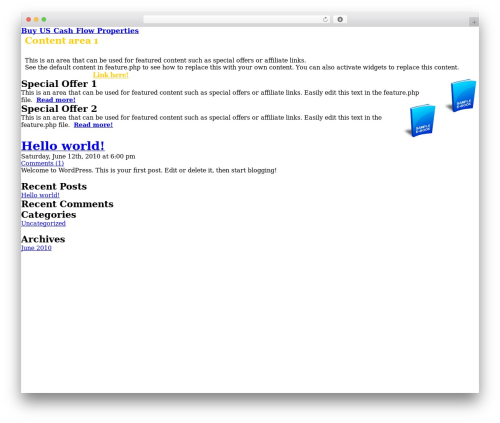 WordPress theme FlexSqueeze - buyuscashflowproperties.com