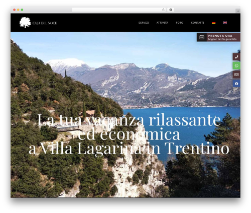 WordPress theme Visual Composer Starter - casadelnoce.it