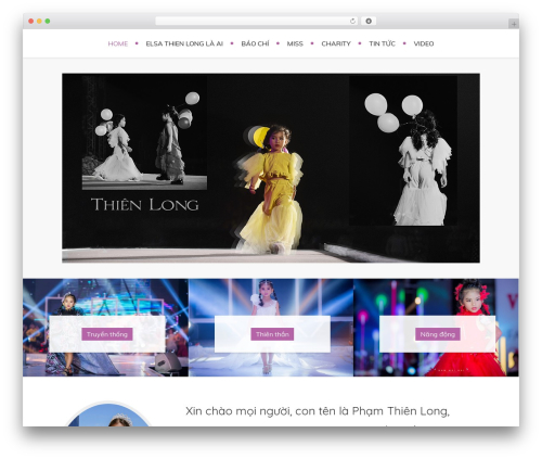 Zarja top WordPress theme - phamthienlong.com