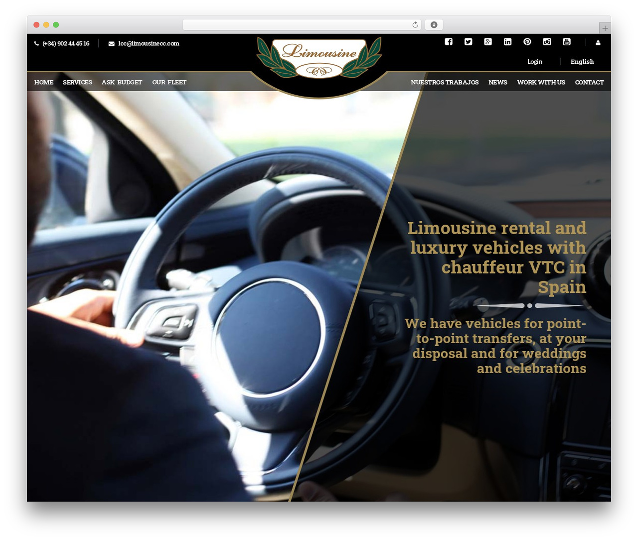 Concierge WordPress theme - limousinecc.com Concierge WordPress theme - limousinecc.com