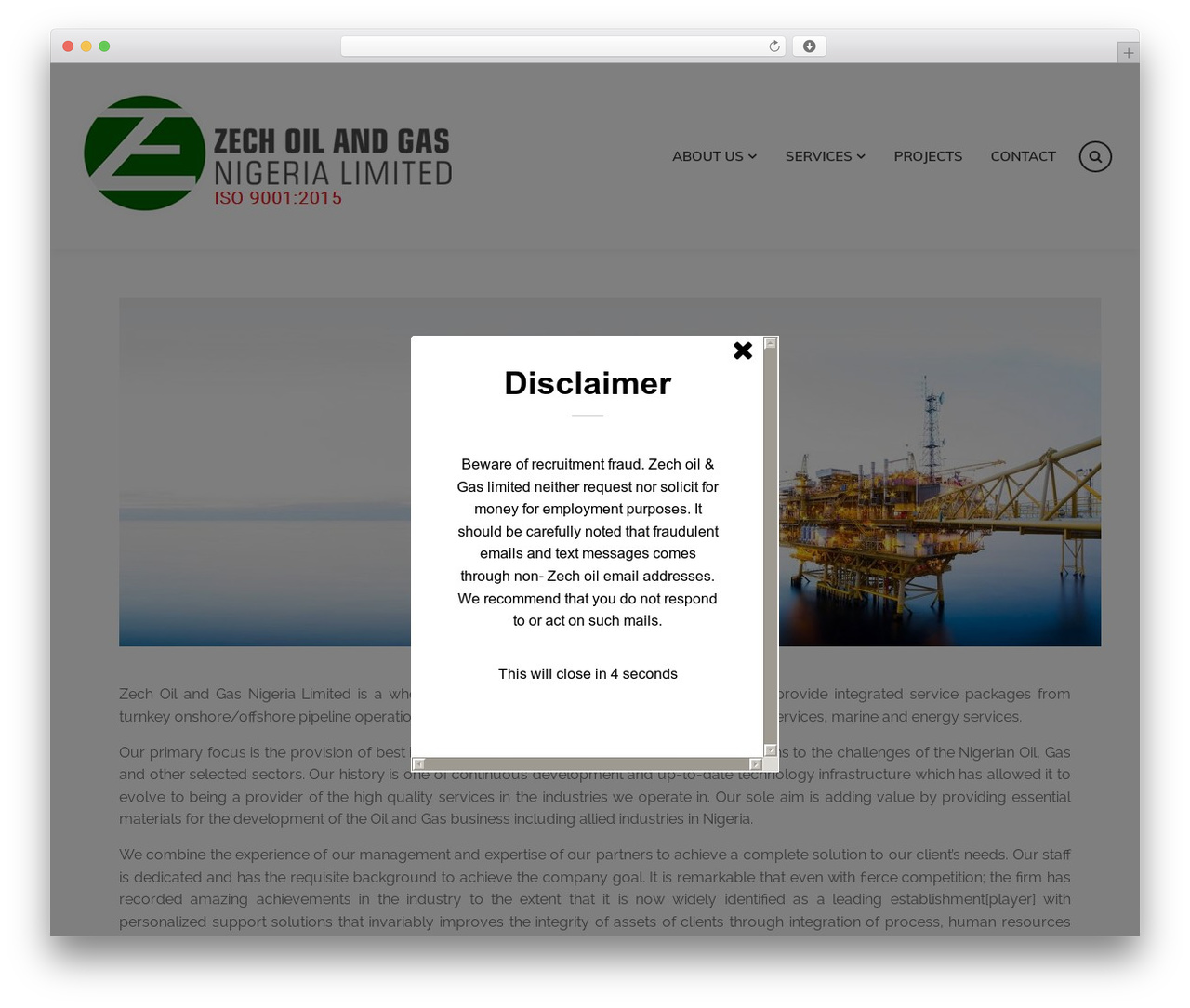 Construction Kit WordPress theme - zechoil.com