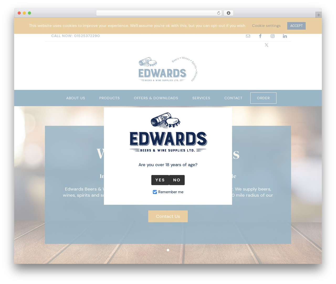 Genesis WordPress theme - edwardsdrinks.com Genesis WordPress theme - edwardsdrinks.com