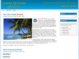 Frank2 WordPress website theme by Kevin Hobbs