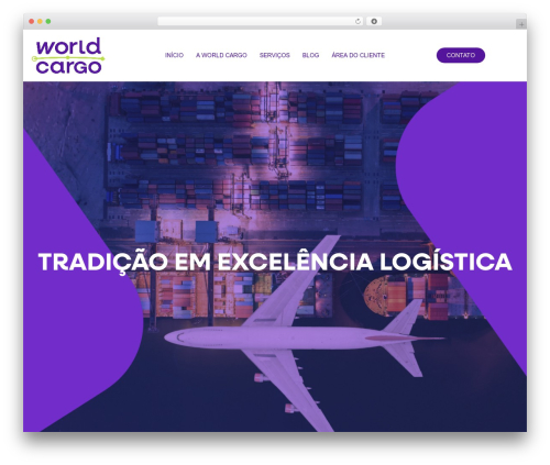 Hello Elementor premium WordPress theme - worldcargo.com.br