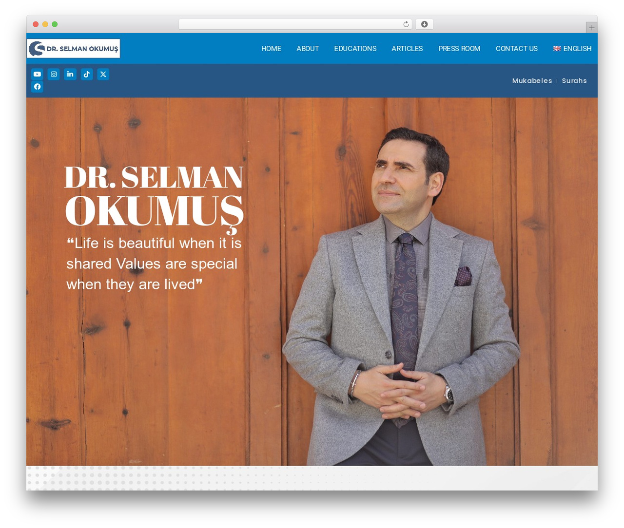 Hello Elementor WordPress theme - selmanokumus.com