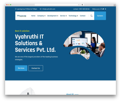 Itechie WordPress theme - vyahruthi.com