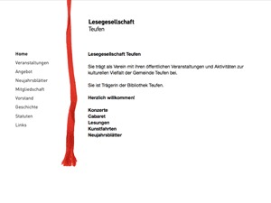 Lesegesellschaft WordPress theme by jw