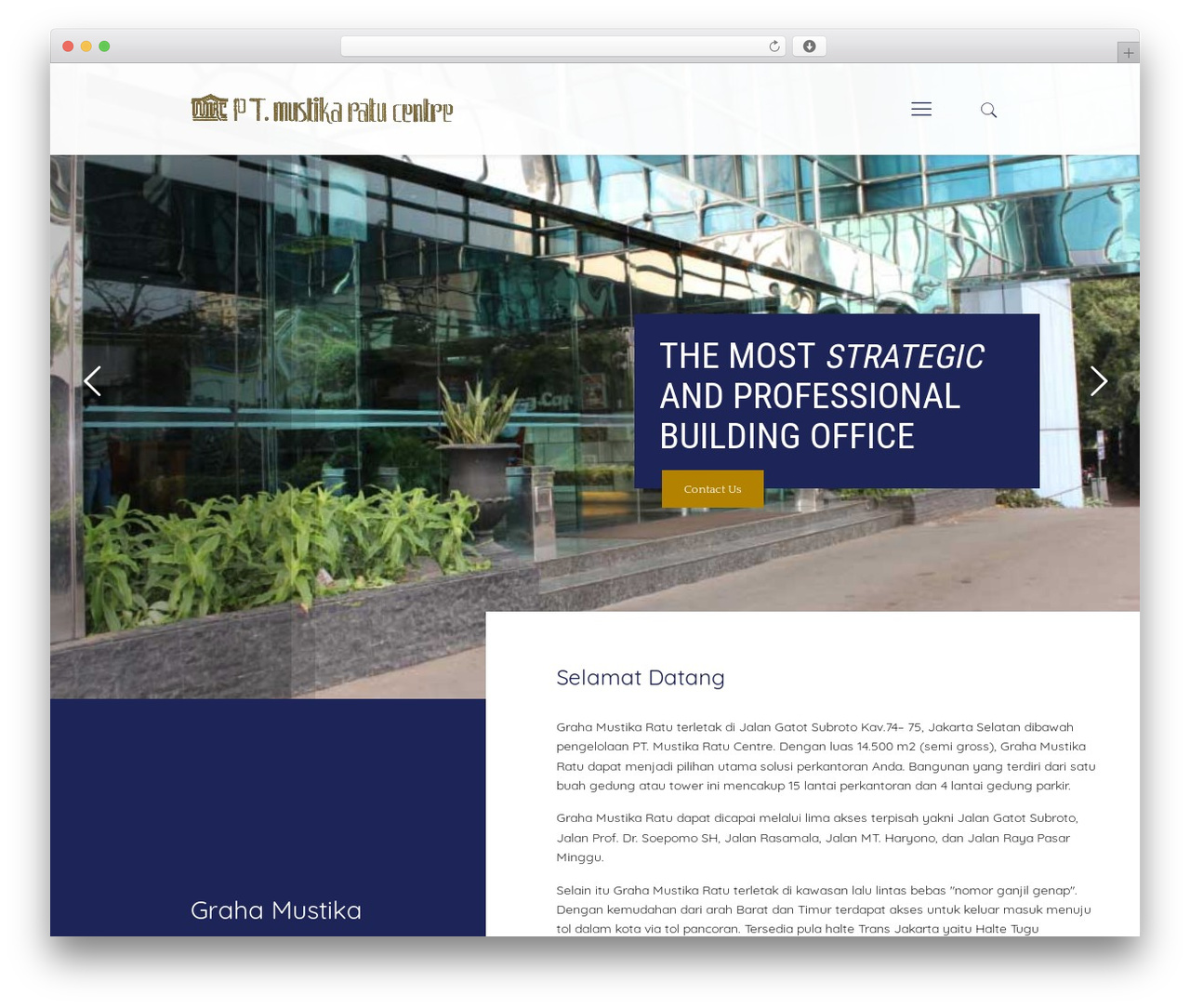 MRC theme WordPress - mustikaratucentre.com