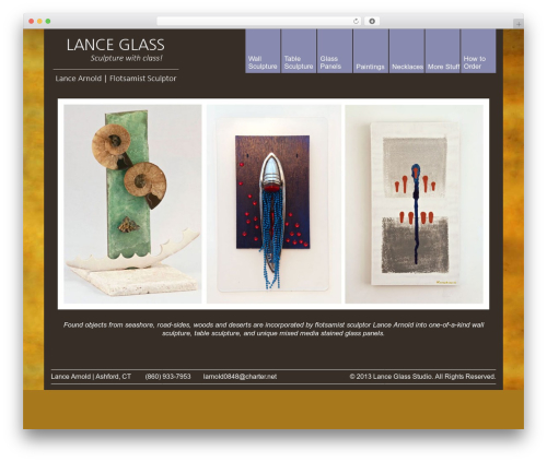 Pagelines customize WordPress plugin - lanceglassstudio.com