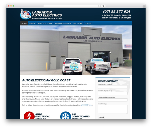 Mega slider WordPress plugin - labradorautoelectrics.com.au