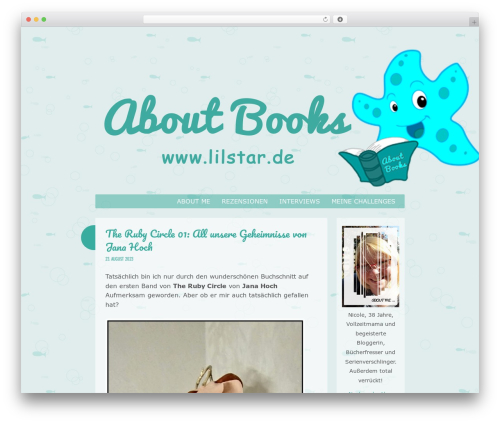 Something Fishy WordPress theme - lilstar.de