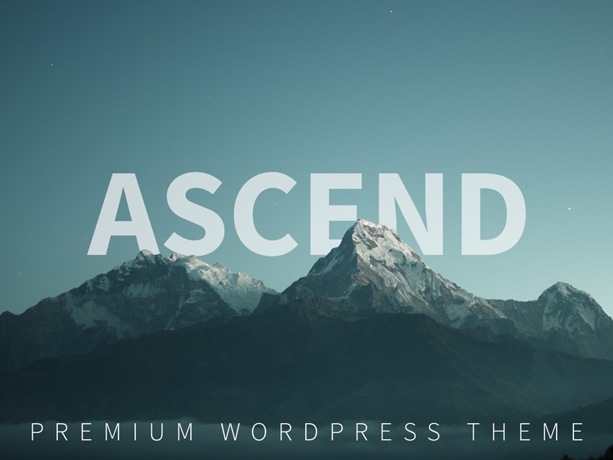Template WordPress Ascend - Premium Child