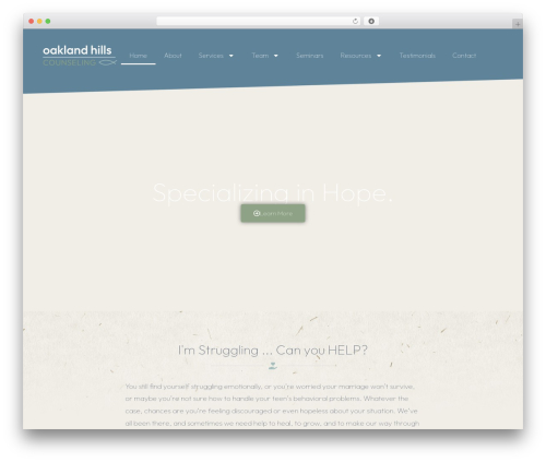 Theme WordPress Hello Elementor - oaklandhillscounseling.com