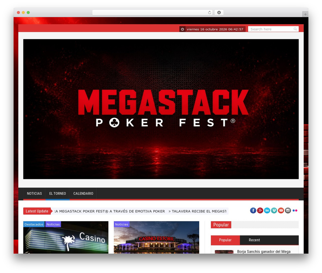 Theme WordPress Saladmag - laroushpokerseries.com