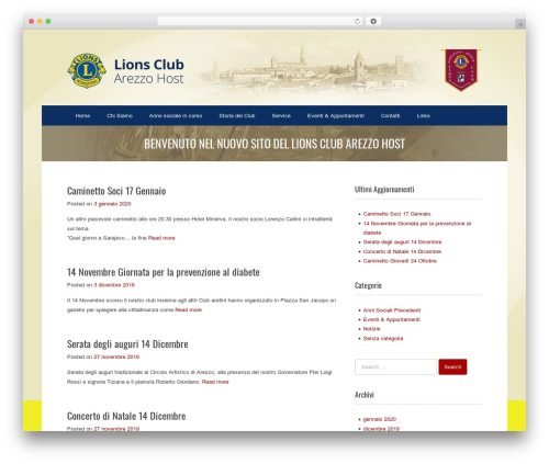 Theme WordPress upTown - lionsarezzohost.org