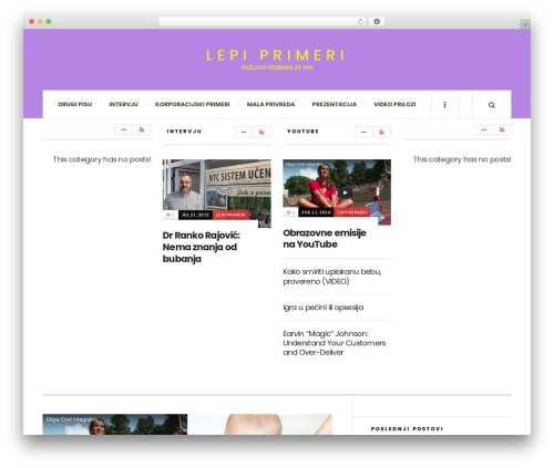 WordPress theme JustWrite - lepiprimeri.com WordPress theme JustWrite - lepiprimeri.com