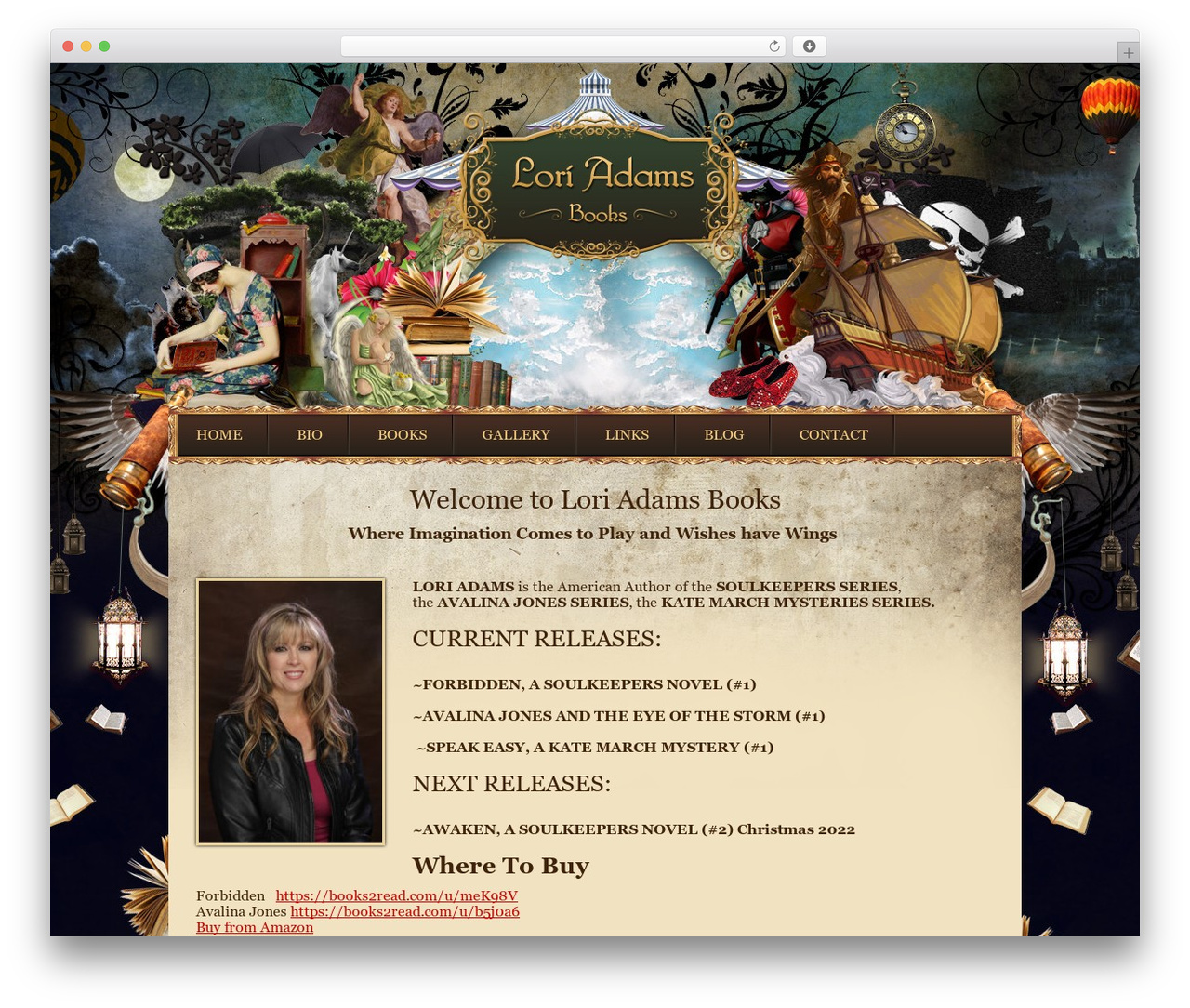 WordPress theme Lori Adams - loriadamsbooks.com WordPress theme Lori Adams - loriadamsbooks.com
