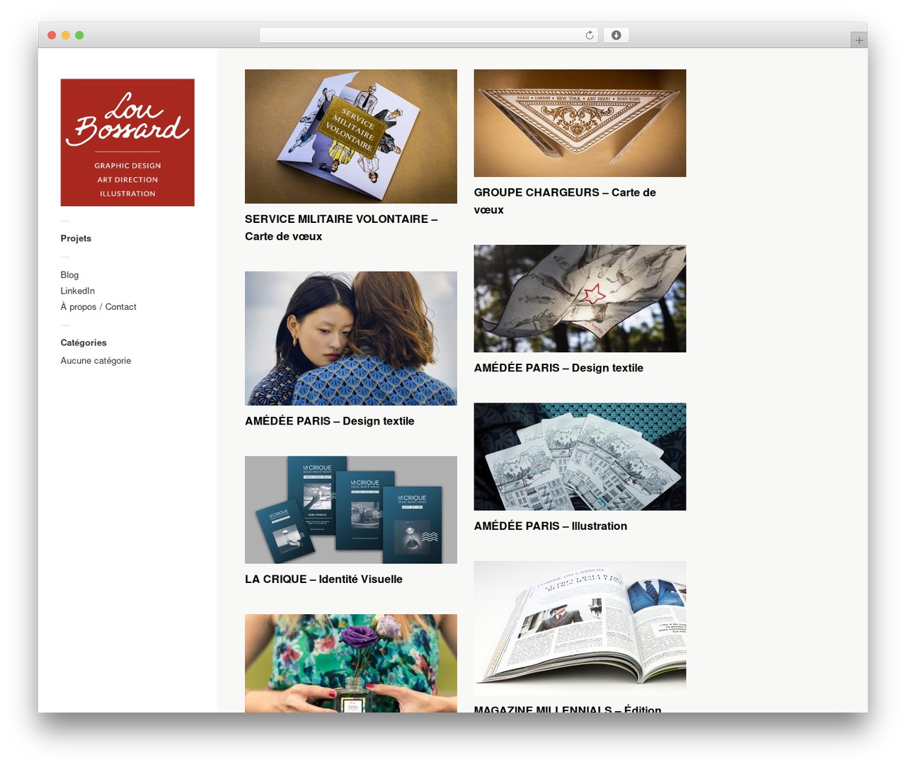 WordPress theme Touchfolio - loubossard.fr WordPress theme Touchfolio - loubossard.fr
