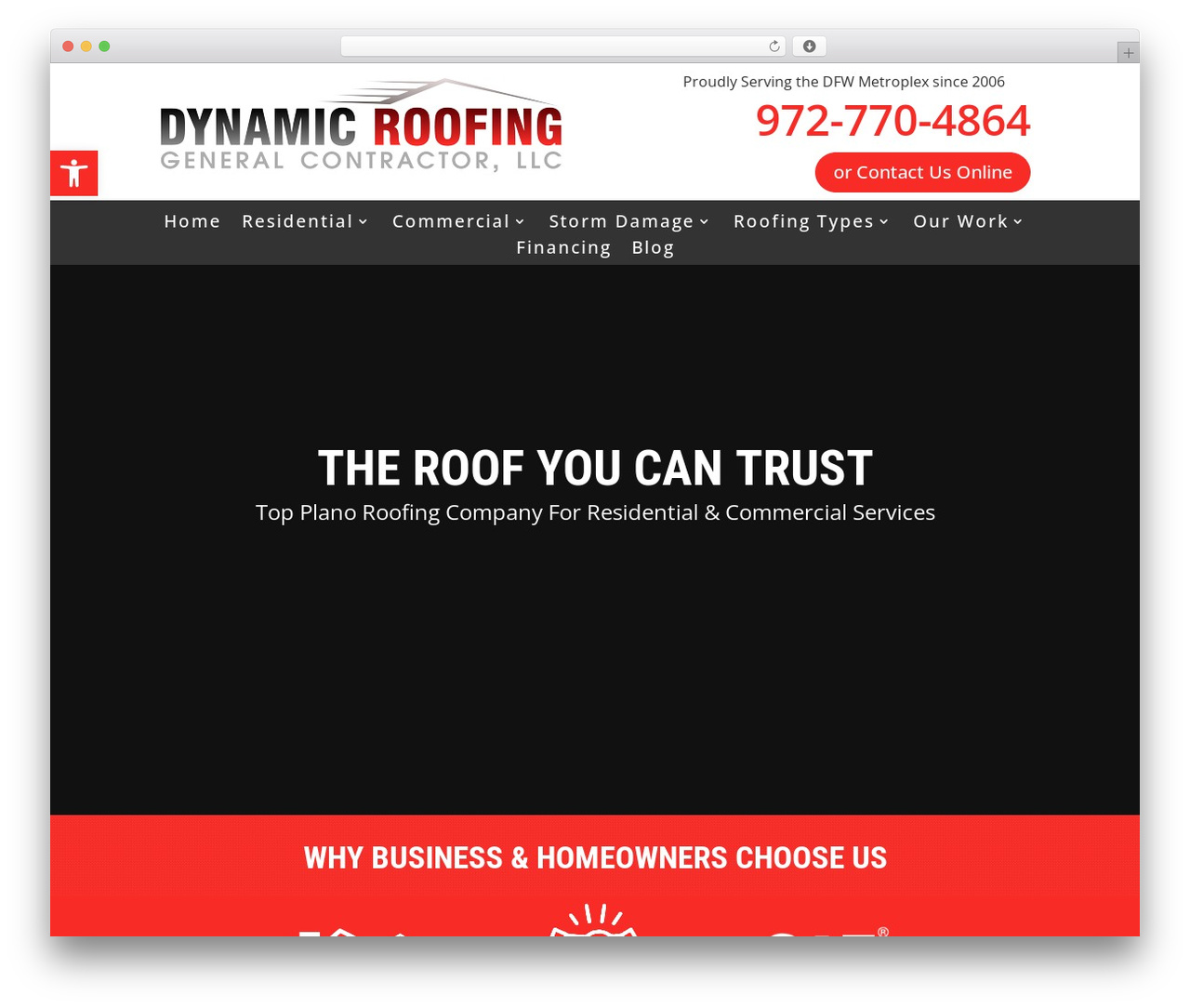 WordPress website theme Divi - dynroofing.com WordPress website theme Divi - dynroofing.com