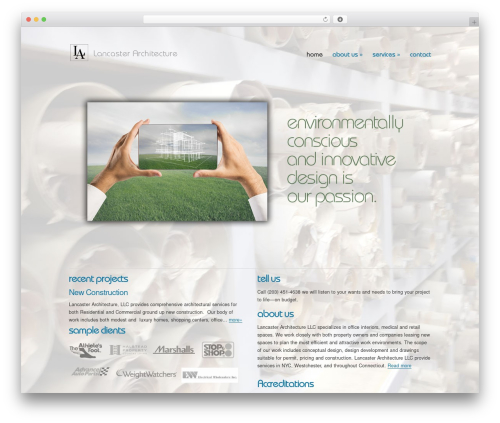 WP theme Skeleton - lancasterarchitecture.com