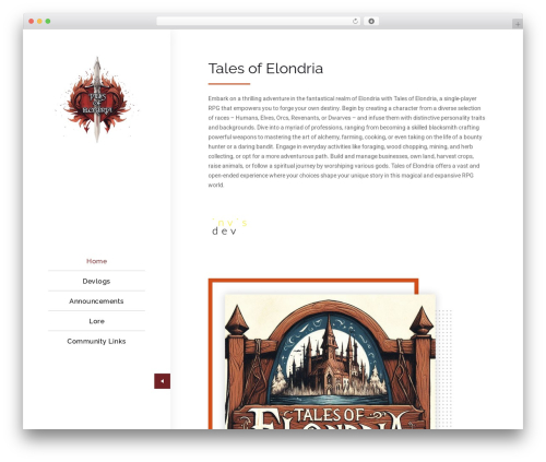 Arlo WordPress theme - talesofelondria.com Arlo WordPress theme - talesofelondria.com