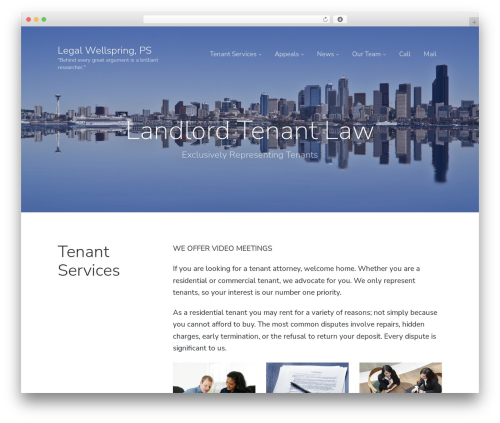 Atomic theme WordPress - legalwellspring.com