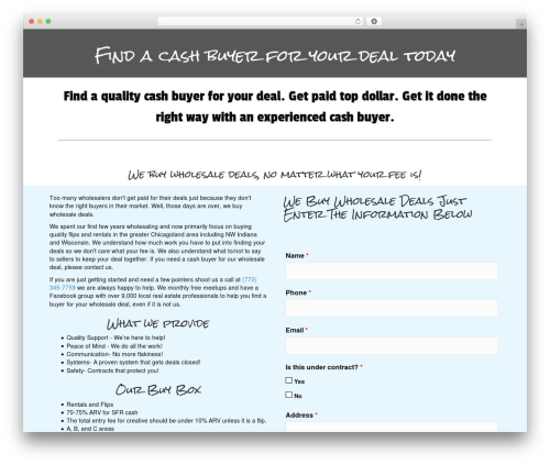 Insite plugins WordPress plugin - findabuyerformydeal.com