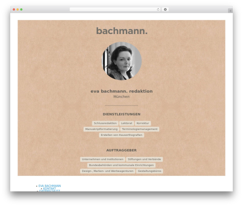 Divi WordPress theme design - ebredaktion.de