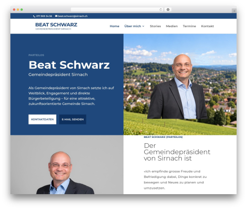 Divi single builder WordPress plugin - beatschwarz.ch