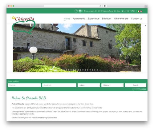 Fortis7 theme WordPress - lachiusella.it