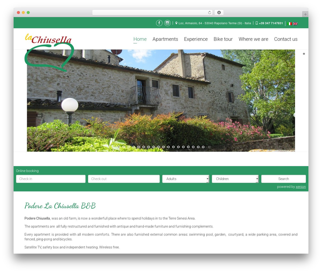 Fortis7 theme WordPress - lachiusella.it