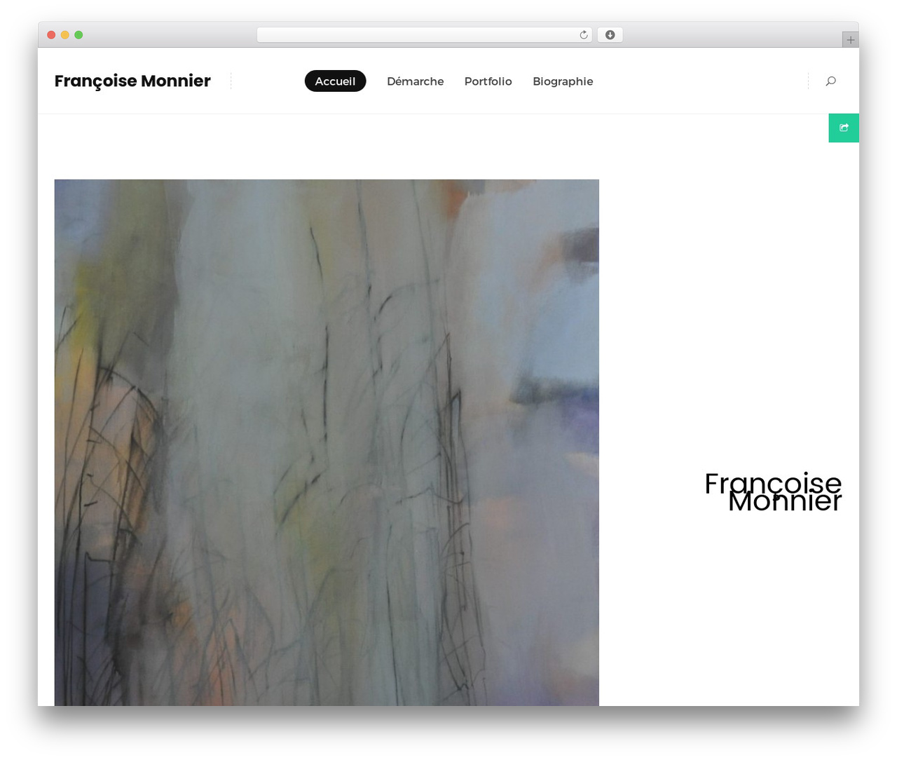 Theme WordPress Creativa - francoisemonnier.com
