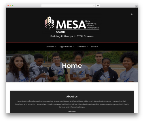 WordPress theme Stygian - seattlemesa.org