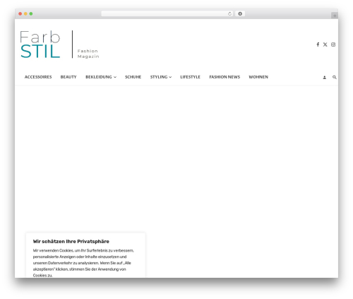 WordPress theme Ceris - farbundstil.de