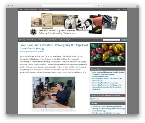 WordPress theme utility - libraryblogs.is.ed.ac.uk WordPress theme utility - libraryblogs.is.ed.ac.uk