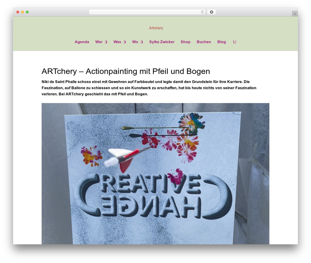 Divi theme WordPress - artchery.ch Divi theme WordPress - artchery.ch