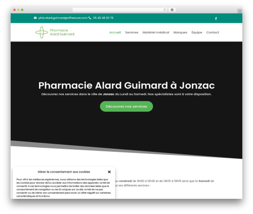 Pagemarques WordPress plugin - pharmacie-alard-guimard-jonzac.com