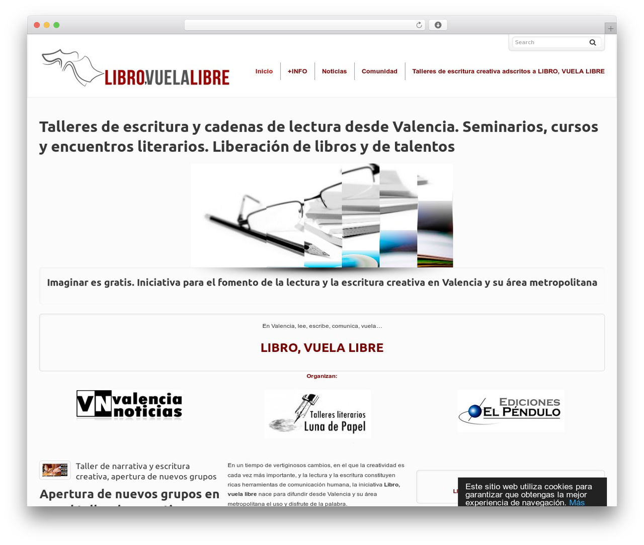 DynamiX WordPress theme design - librovuelalibre.com DynamiX WordPress theme design - librovuelalibre.com