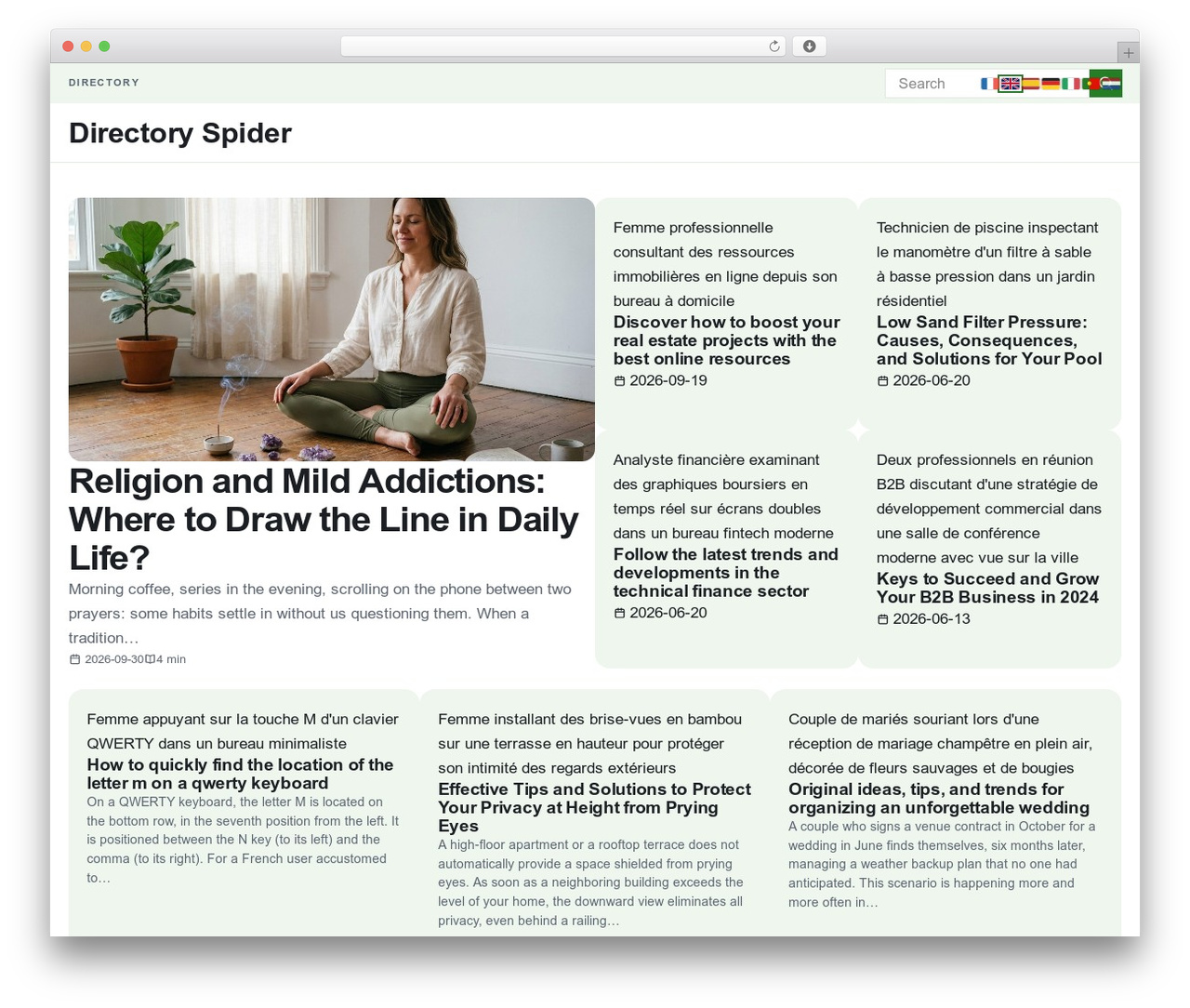 Esteem WordPress theme - directoryspider.net Esteem WordPress theme - directoryspider.net
