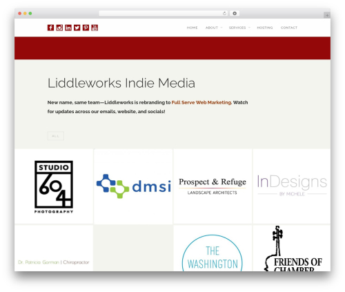 GridStack top WordPress theme - liddleworks.com